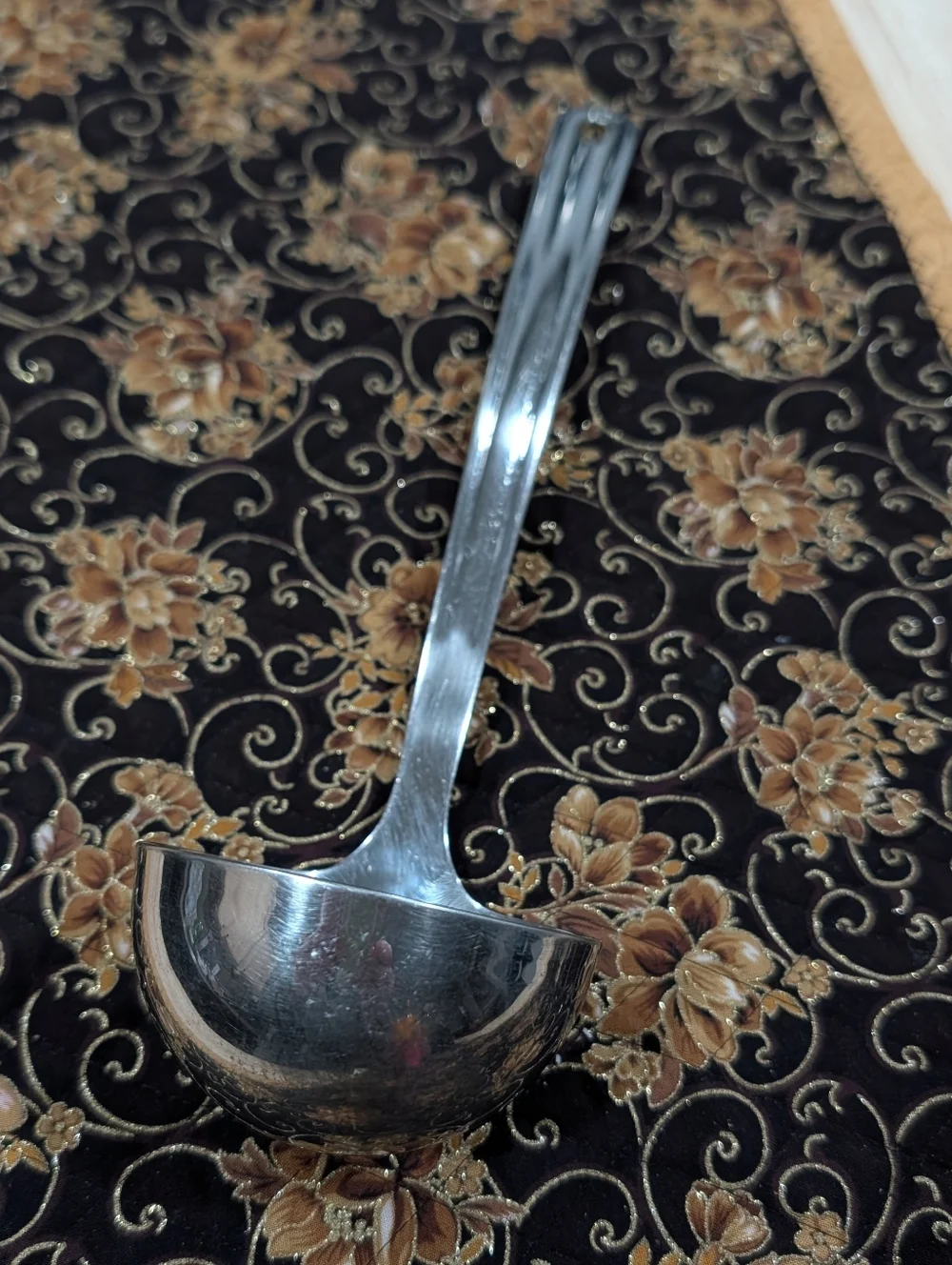 Vintage,Stainless Steel Soup Ladle - Silver By Oneida. Approximately 12